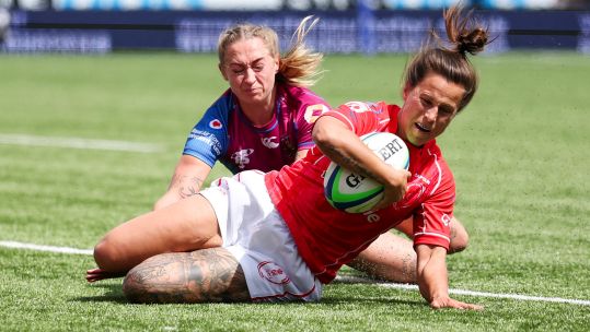 Jade Mullen scores try against the RAF at Kingsholm CREDIT Alligin Photogrtaphy DATE 17052025.jpg 