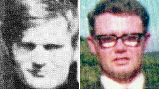 James Wray and William McKinney who died on Bloody Sunday (Picture: PA).