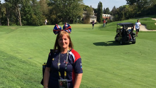Janet Broad Bernie Broad UK Team Captain Invictus Games 2017 Toronto Canada