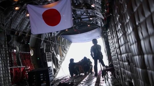 Japan AirForce Christmas 061224 Drop CREDIT DVIDS 