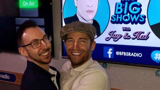Jay James Hal Stewart Forces Radio BFBS Big Shows Big Reunion