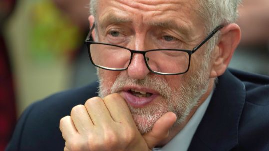 Jeremy Corbyn in Hartlepool