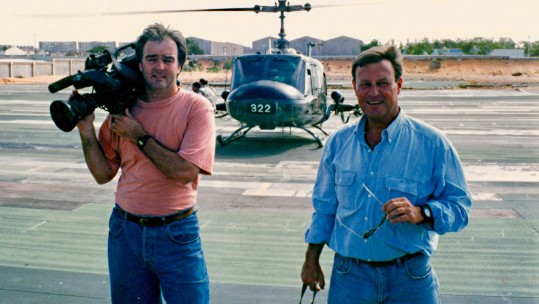 Sky News' Jeremy Thompson & Ian Robbie in Somalia, 1992