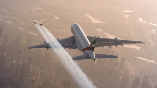 Former Fighter Pilot In Insane Wingsuit Stunt 