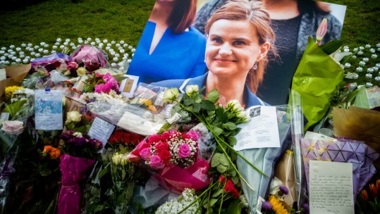 Flowers for Jo Cox