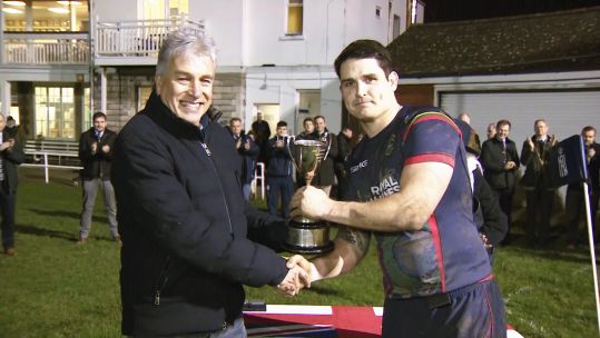 John Inverdale Royal Marines Inverdale Trophy 2020 Credit BFBS 27012020.jpg 