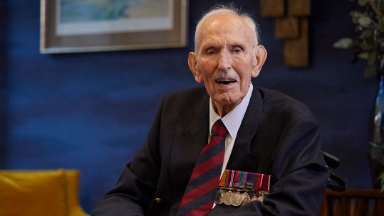 Mr John Walmsley Grenadier Guard British Army Resident Royal Star & Garter (Picture: Royal Star & Garter).