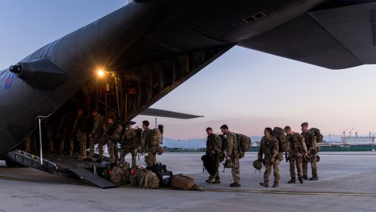 Joint Forces board the C-130 bound for Sudan 25042023 CREDIT MOD Crown Copyright.jpg