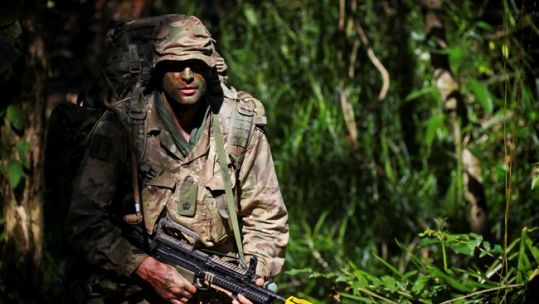 Jungle Pic MoD/Crown copyright
