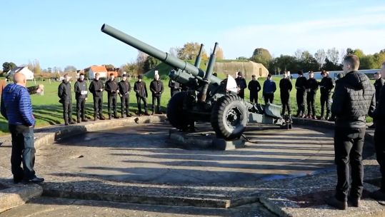 Junior Soldiers pay respect at WW2 sites in Normandy