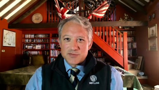 Justin Crump, chief executive of intelligence and risk consultancy Sibylline 010726 CREDIT BFBS