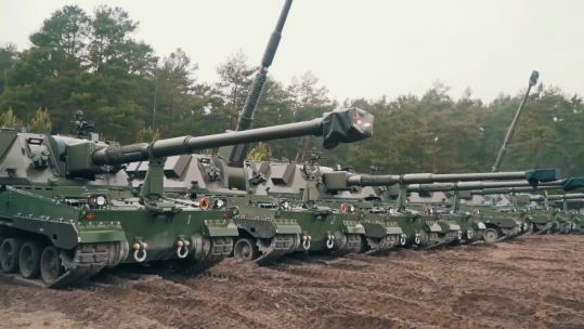 KRAB self-propelled tracked gun-howitzers to be imported from Poland to Ukraine DATE UNKNOWN CREDIT Ukraine Military.jpg