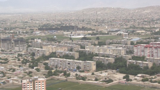 Kabul aerial shot