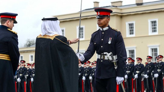 Officer Cadet Credits British Army For Saving Him From A Life Of Crime