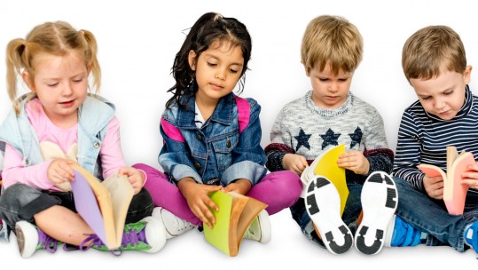 Kids Children Books Half Term Library Girls Boys White Background rawpixel.com