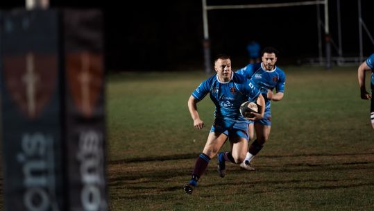 Kieran Prescott in action for RAF v Luctonians Credit RAF Rugby Union Date 260322025.jpg 