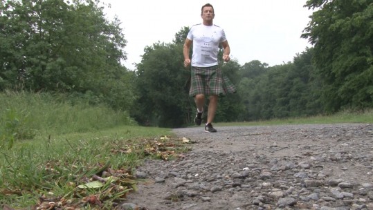 Kilted Veteran Embarks On 560-Mile Run