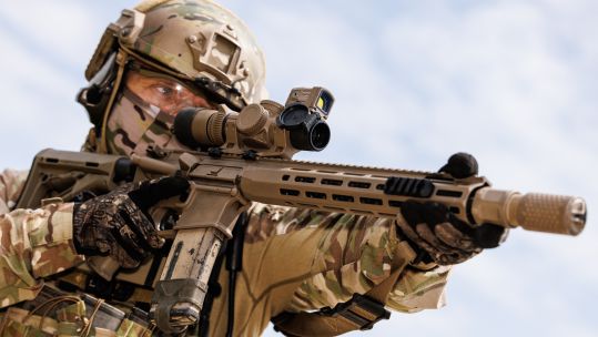 Knight’s Stoner 1 (KS-1) rifle (designated L403A1) Ranger Regiment 070923 CREDIT MOD 3