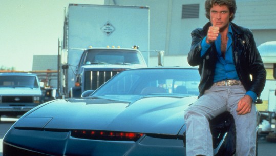 Freeview Launch Forces TV Knight Rider David Hasselhoff