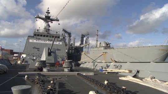 Korean Navy vessels in Portsmouth