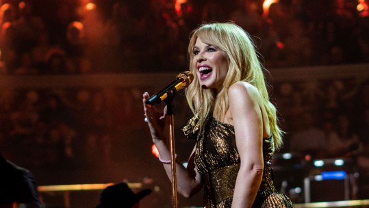 Kylie Minogue HM The Queen's Birthday Royal Albert Hall Saturday 21st April 2018 Credit: Flickr / Raph_PH