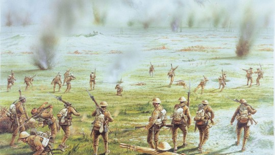 British Army at the Battle of the Somme