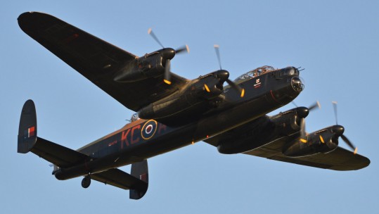 WATCH: Lost Medals Veteran Treated To Lancaster Flypast