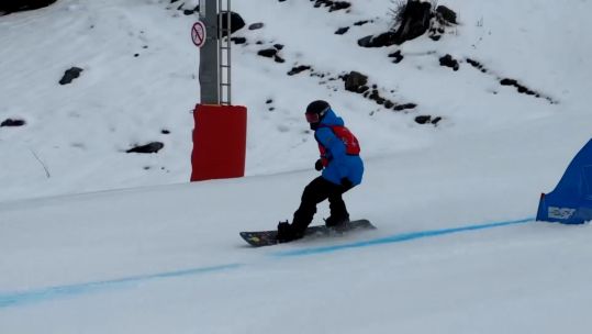 Lance Corporal Jack Silverwood snowboarding Meribel 2023 Credit BFBS DATE 12032023.jpg 