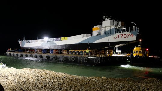 LCT 7074 in Southsea (Picture: NMRN).