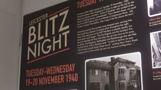 Leicester Blitz Exhibition 25112020 CREDIT BFBS