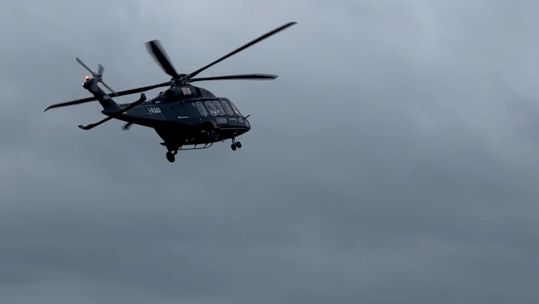 Leonardo's AW149 helicopter in flight
