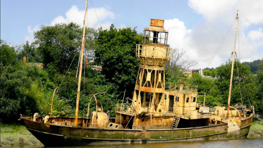 Juno Beach Lightship. Credit Simon Jones