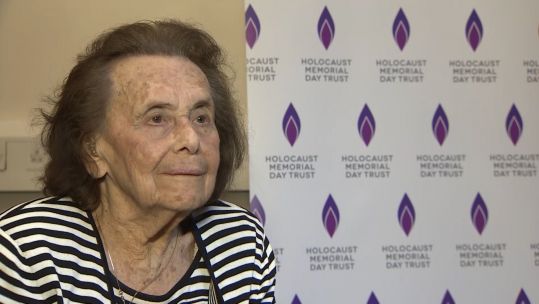 Lily Ehbert Holocaust survivor 270120 CREDIT BFBS.jpg 