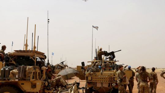 Long Range Recce Group in Mali (Picture: British Army).