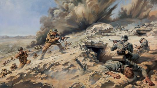 Longstop Hill 1943 by Stuart Brown