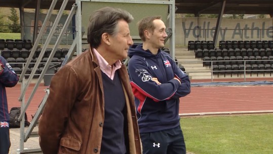 Lord Coe Visits Invictus Athletes 