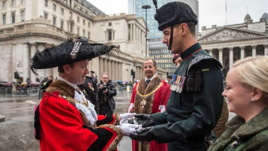 Soldier Honoured At Lord Mayor&#039;s Show