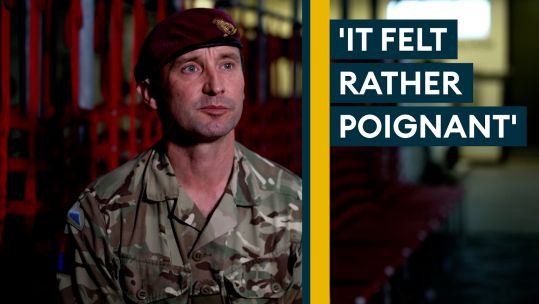 Lt Col Justin Baker speaks to Forces News about 20-year anniversary of UK military operations in Afghanistan 071021 CREDIT BFBS.