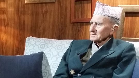 JP Cross: British Army officer who became Nepali CREDIT BFBS