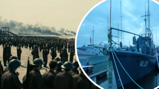 HMS Medusa was used in the Dunkirk movie
