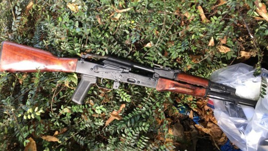 AK-74 Assault Rifle Found Hidden In Bushes In South London