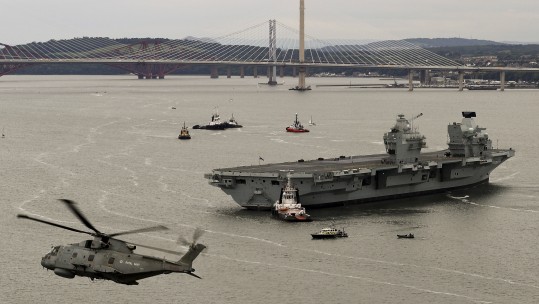 HMS Queen Elizabeth Aircraft Carrier