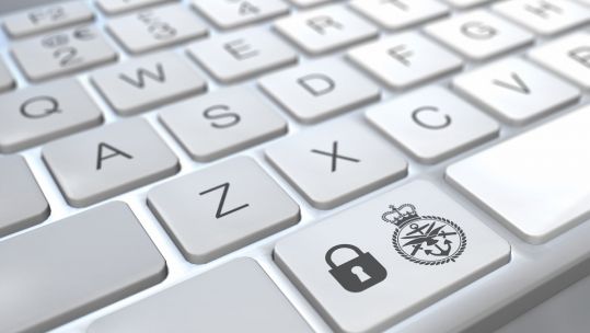 Picture of keyboard (Picture: MOD).