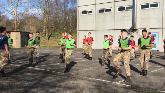 Motivational Preparation College for Training MPCT Aldershot Students Physical Exercise Armed Forces Military Screen Grab