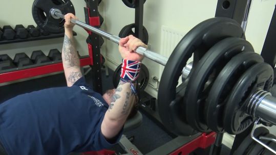 Mac McLaren at STOLL gym 