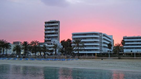 Magaluf is a popular destination for nightlife.