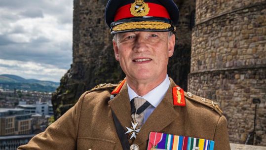 Maj Gen Alastair Bruce Forces Radio BFBS Mark McKenzie