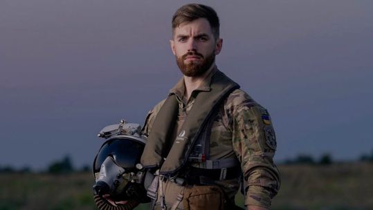 Major Andrii Pilshchykov Juice Ukraine Pilot 260823 CREDIT DEFENSE OF UKRAINE TWITTER