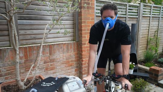 Even more shocking, the team are doing all their acclimatising at home, in the UK, at sea level