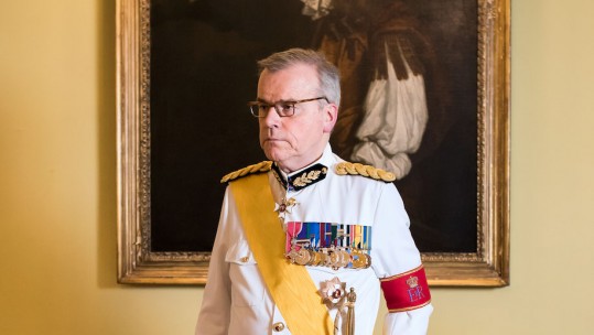 The Crown adviser Major David Rankin-Hunt, Forces Radio BFBS interview